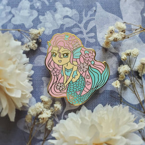 Pin of the Month | Flower Mermaid